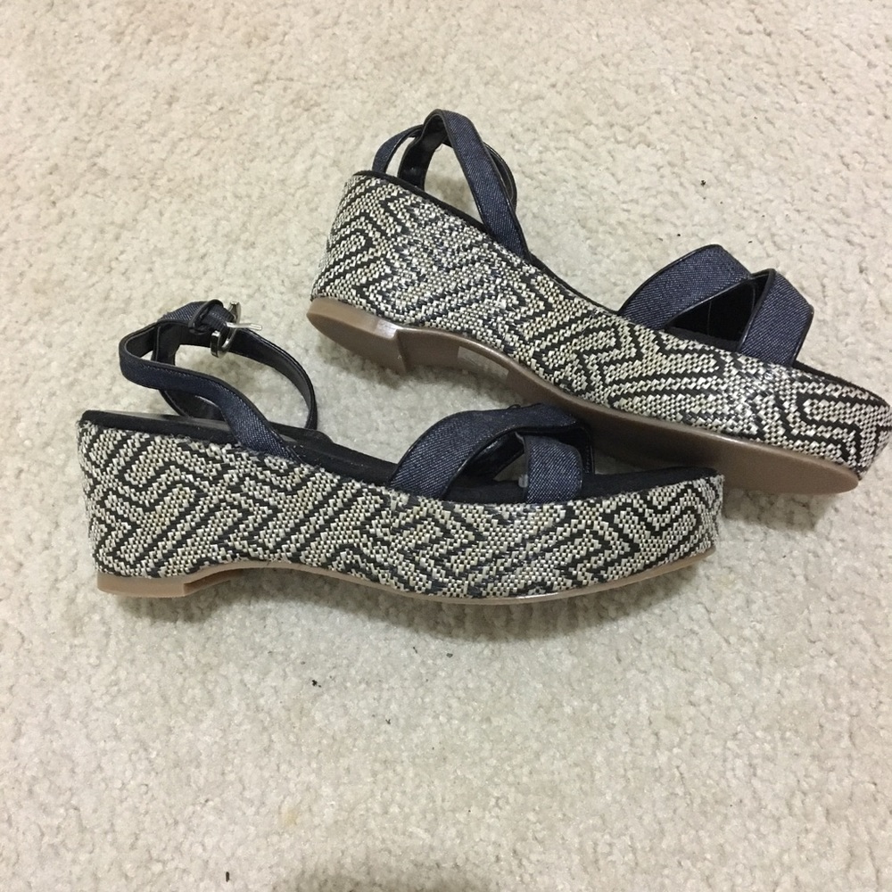 Easy spirit  Navy wedges